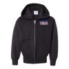 EcoSmart® Youth Full-Zip Hooded Sweatshirt Thumbnail