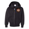EcoSmart® Youth Full-Zip Hooded Sweatshirt Thumbnail