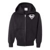 EcoSmart® Youth Full-Zip Hooded Sweatshirt Thumbnail