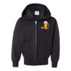 EcoSmart® Youth Full-Zip Hooded Sweatshirt Thumbnail