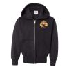 EcoSmart® Youth Full-Zip Hooded Sweatshirt Thumbnail