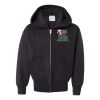 EcoSmart® Youth Full-Zip Hooded Sweatshirt Thumbnail
