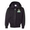 EcoSmart® Youth Full-Zip Hooded Sweatshirt Thumbnail