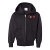 EcoSmart® Youth Full-Zip Hooded Sweatshirt Thumbnail