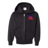EcoSmart® Youth Full-Zip Hooded Sweatshirt Thumbnail