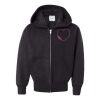 EcoSmart® Youth Full-Zip Hooded Sweatshirt Thumbnail
