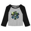 Women's Micro Rib 3/4 Raglan Baby Tee Thumbnail