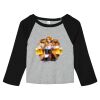Women's Micro Rib 3/4 Raglan Baby Tee Thumbnail