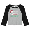 Women's Micro Rib 3/4 Raglan Baby Tee Thumbnail