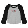Women's Micro Rib 3/4 Raglan Baby Tee Thumbnail