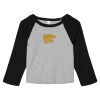Women's Micro Rib 3/4 Raglan Baby Tee Thumbnail