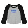 Women's Micro Rib 3/4 Raglan Baby Tee Thumbnail