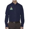 Men's Tall Operate Long Sleeve Twill Dress Shirt Thumbnail
