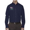 Men's Tall Operate Long Sleeve Twill Dress Shirt Thumbnail