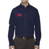 Men's Tall Operate Long Sleeve Twill Dress Shirt Thumbnail