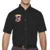 Men's Tall Optimum Short Sleeve Twill Dress Shirt Thumbnail