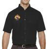 Men's Tall Optimum Short Sleeve Twill Dress Shirt Thumbnail