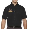 Men's Tall Optimum Short Sleeve Twill Dress Shirt Thumbnail
