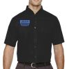 Men's Tall Optimum Short Sleeve Twill Dress Shirt Thumbnail