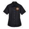 Women's Easy Blend™ Short Sleeve Twill Dress Shirt with Stain-Release Thumbnail