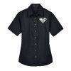 Women's Easy Blend™ Short Sleeve Twill Dress Shirt with Stain-Release Thumbnail