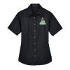 Women's Easy Blend™ Short Sleeve Twill Dress Shirt with Stain-Release Thumbnail