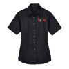 Women's Easy Blend™ Short Sleeve Twill Dress Shirt with Stain-Release Thumbnail