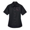 Women's Easy Blend™ Short Sleeve Twill Dress Shirt with Stain-Release Thumbnail