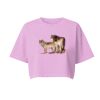 Women's Garment-Dyed Heavyweight Cropped Tee Thumbnail