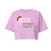 Women's Garment-Dyed Heavyweight Cropped Tee Thumbnail