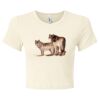 Women's Baby Rib Cropped Tee Thumbnail