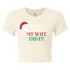 Women's Baby Rib Cropped Tee Thumbnail