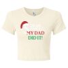 Women's Baby Rib Cropped Tee Thumbnail
